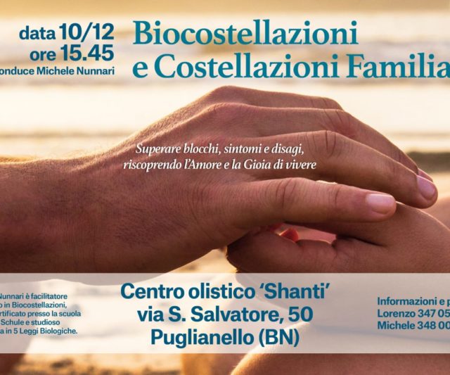 BIOCOSTELLAZIONI E COSTELLAZIONI FAMILIARI